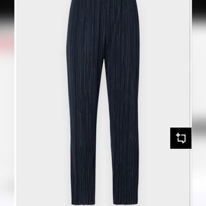 Calvin Klein Collection Women's Navy Striped Pants